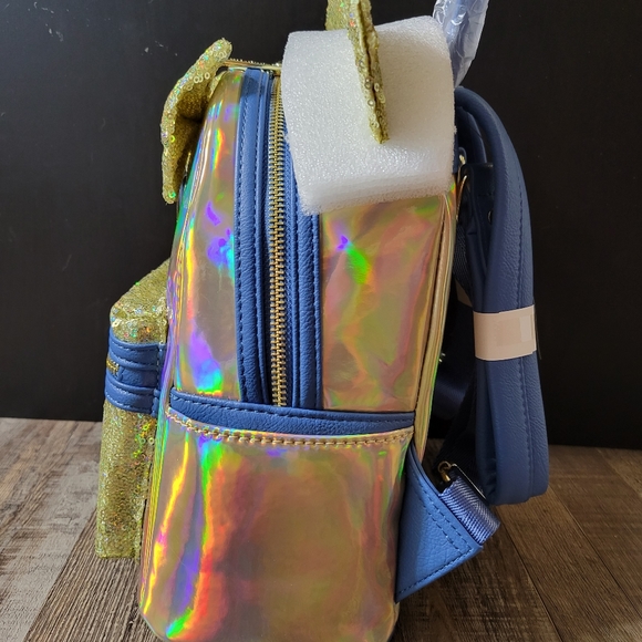 EARidescent Shimmer Disney World 50th Anniversay Loungefly and Ears - Picture 2 of 6